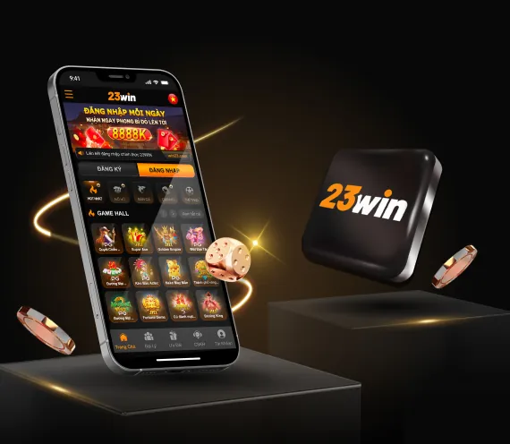 Hình ảnh máy slot game với biểu tượng nổ hũ và tiền thưởng